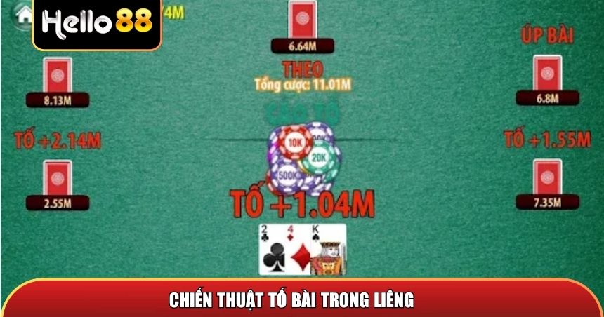 Chiến thuật tố bài trong liêng