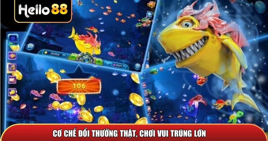 Bắn Cá Đổi Thưởng – Lý Giải Sức Hấp Dẫn Của Trò Chơi Đổi Thưởng Hàng Đầu 3 Cơ chế đổi thưởng thật, chơi vui trúng lớn