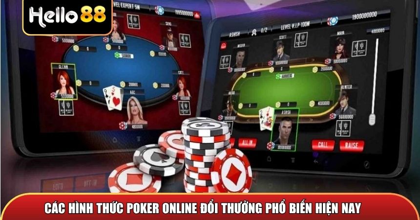 Poker Online Đổi Thưởng – Khám Phá Sức Hút Trò Chơi Game Bài Trực Tuyến 2 Các hình thức Poker Online đổi thưởng phổ biến hiện nay