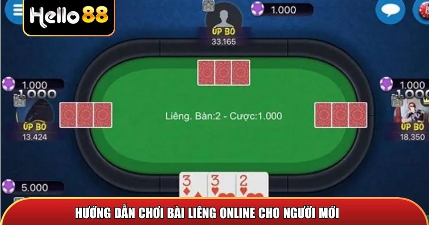 Hướng dẫn chơi bài liêng online cho người mới
